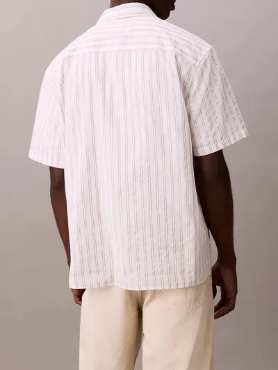 Calvin Klein T-shirt Crew Neck In Pima Cotton In Multi