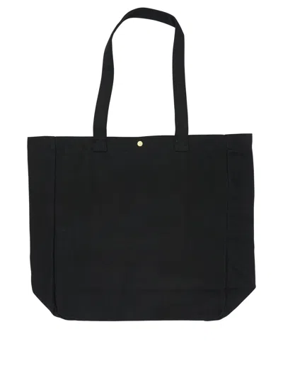 Carhartt Bay Canvas Tote Bag In Black