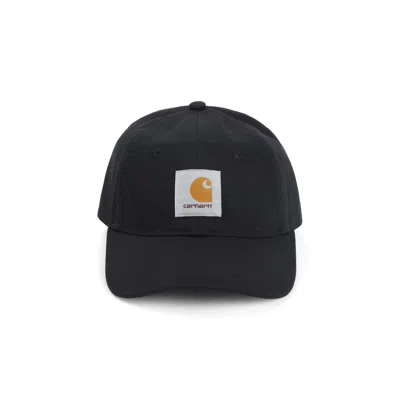 Carhartt Work In Progress Icon Adjustable Baseball Cap In Black