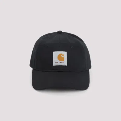 Carhartt Work In Progress Icon Adjustable Baseball Cap In Black