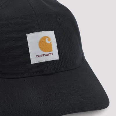 Carhartt Work In Progress Icon Adjustable Baseball Cap In Black