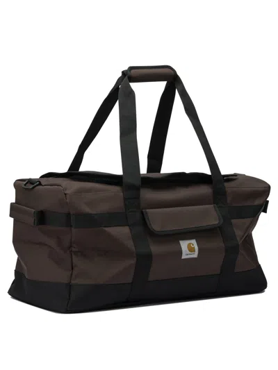 Carhartt Wip Brown Polyester Sport Bag In Brown