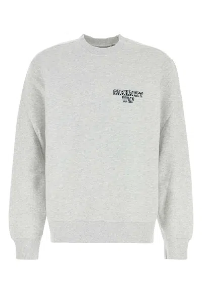 Carhartt Cotton Alumni Sweat With Ribbed Cuffs And Hem