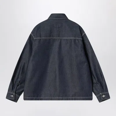 Carhartt Wip Louis Shirt Jacket In Blue Denim In Blue