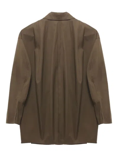 Carven Overshirt Clothing In Brown