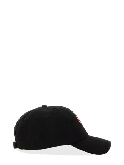 Casablanca Baseball Hat With Logo Patch In Black