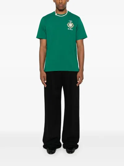 Casablanca Championship Diamond Tee In Green