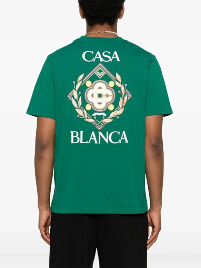 Casablanca Championship Diamond Tee In Green