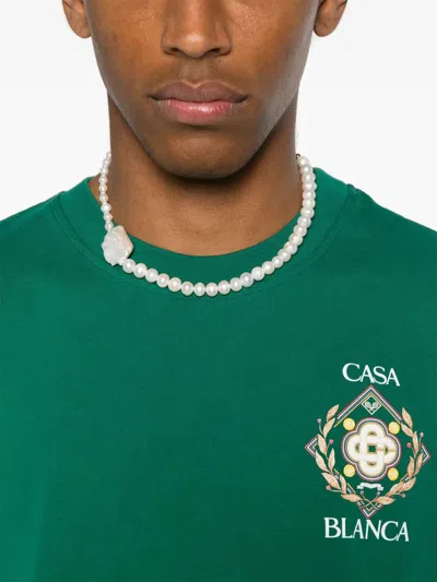 Casablanca Championship Diamond Tee In Green