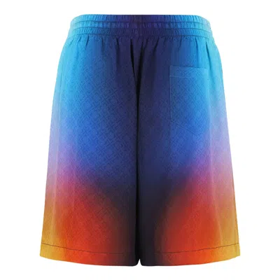 Casablanca Silk Shorts With Polyester Lining