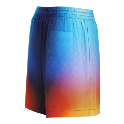 Casablanca Silk Shorts With Polyester Lining