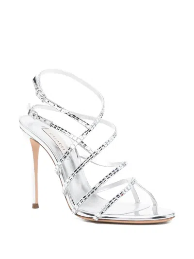 Casadei "julia" Starlway Interstellar Sandal T.100 In Silver