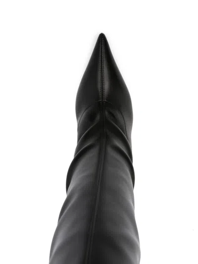 Casadei Superblade Over-the-knee Boots In Black