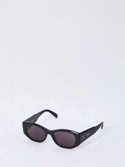 Celine Women Rectangular Sunglassess In Black