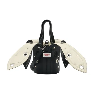 Charles Jeffrey Loverboy Banana Purse In Black