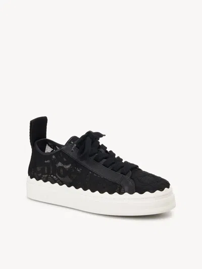 Chloé Tie Casual Sports Shoes In Black