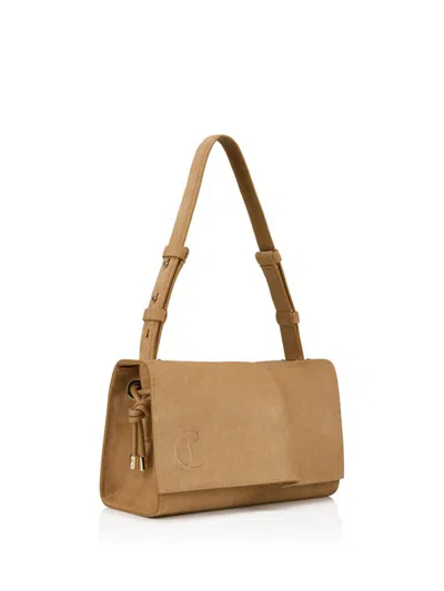 Christian Louboutin Lionne Lamb And Calf Leather In Brown