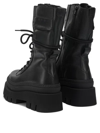 Copenhagen Cph 691 Combat Boots In Black
