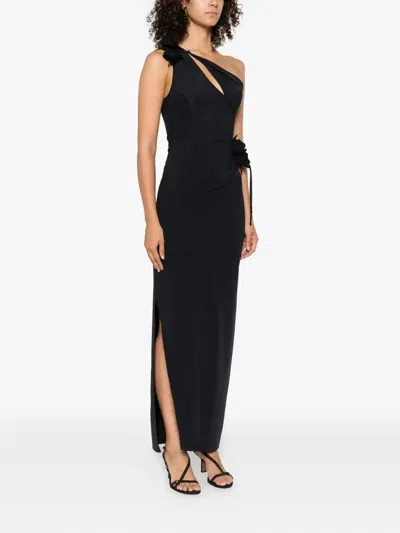 Coperni Asymmetric Flower Gown