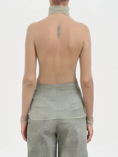 Cortana Silk Tulle Cisne Top