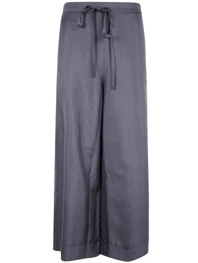 Daniela Gregis Pantalone Tognon Drawstring Trosers In Blue