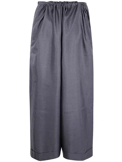 Daniela Gregis Pantalone Tognon Drawstring Trosers In Blue