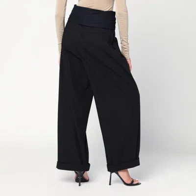 Darkpark Wendy Trousers Elastic Waistband In Black