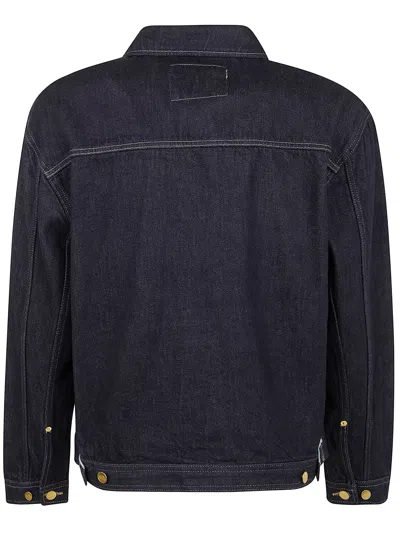 Dickies Buttoned Denim Jacket In Blue