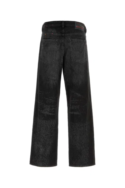 Diesel 1980 Five-pocket Trousers Featuring Belt Loops In Black
