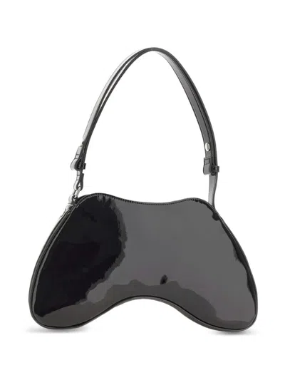 Diesel Structured Black Bag With Minimalist Design