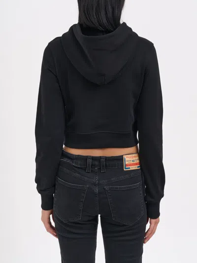 Diesel Felpa F-slimmy-hood-od In Black