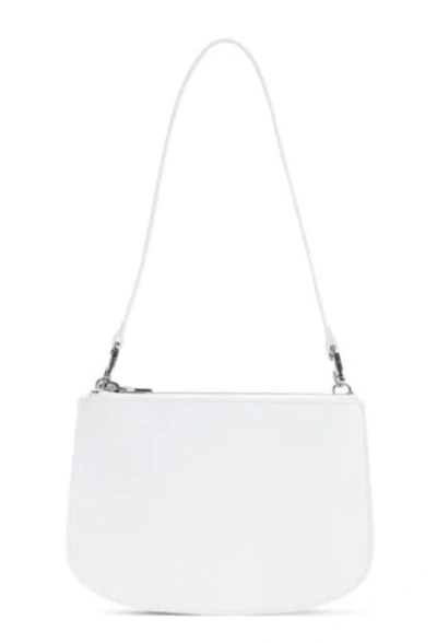 Diesel Women 1dr Twin Leather Shoulder Bag In White