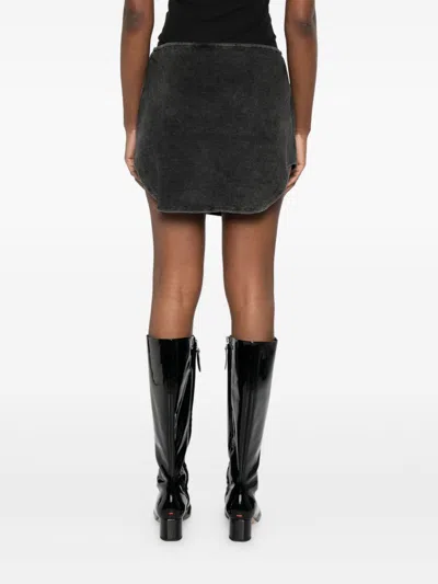 Diesel Oval-d Denim Skirt
