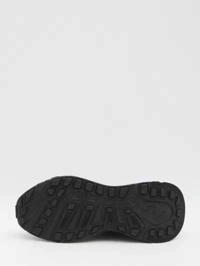 Dolce & Gabbana Logo Patch Panel Sneakers In Black