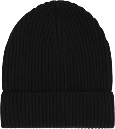 Dolce & Gabbana Women Wool And Cashmere Beanie In Black