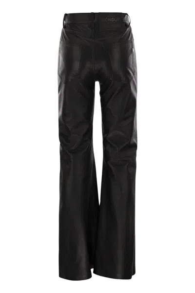 Dondup Five-pocket Trousers In Black