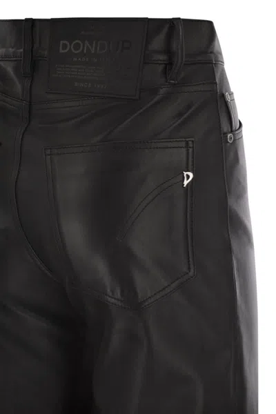 Dondup Five-pocket Trousers In Black
