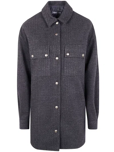 Drhope Dr. Hope Pockets Shirt Jacket Clothing In Purple