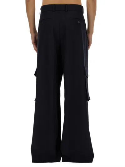 Dries Van Noten Cargo Pants In Blue