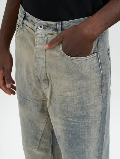 Drkshdw Bolan Bootcut Mineral Pearl Denim Pants In Blue