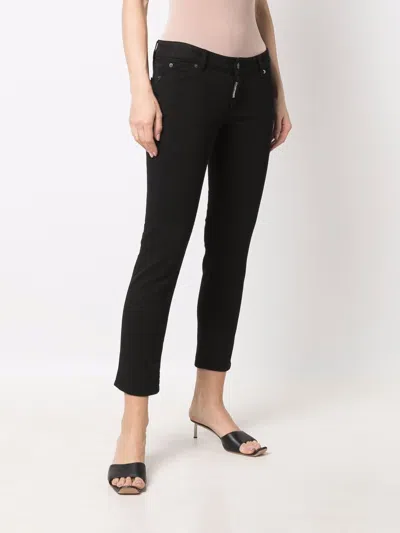 Dsquared2 Trousers Featuring 5 Pockets In Black