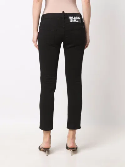 Dsquared2 Trousers Featuring 5 Pockets In Black