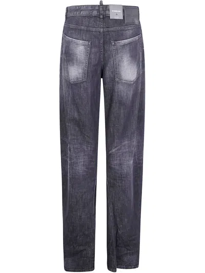 Dsquared2 Faded Tapered Jeans In Multi