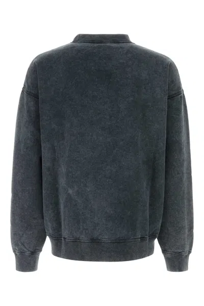 Dsquared2 Washed Grey Sweatshirt With Logo In Gray