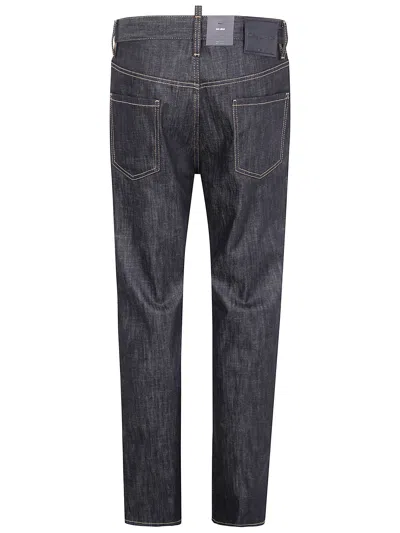 Dsquared2 Belted Contrast Stitched Five-pocket Trousers