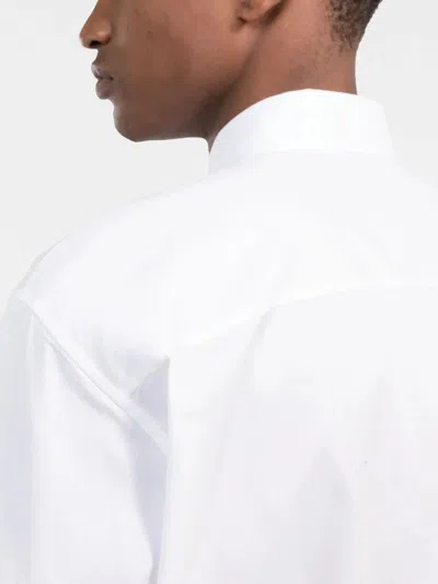 Dsquared2 Stretch Cotton Shirt In White