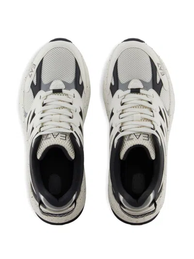 Ea7 Emporio Armani Sneakers White In Black