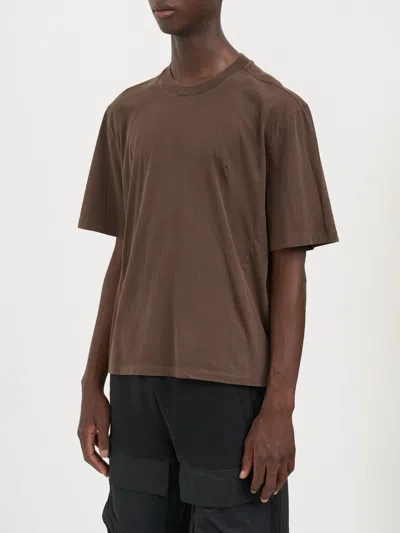 Entire Studios Dart Brunette T-shirt In Brown