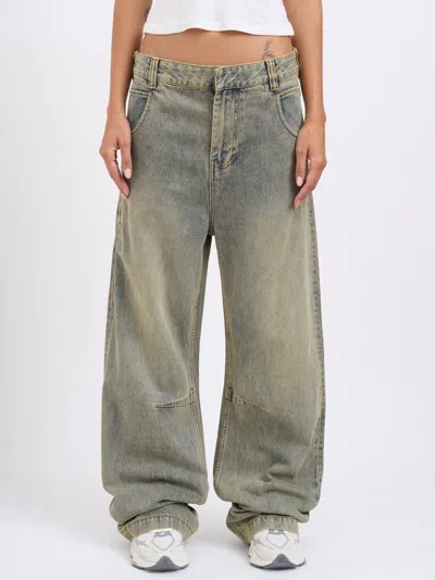 Entire Studios Gem Jeans Surface Wave Pants In Multi