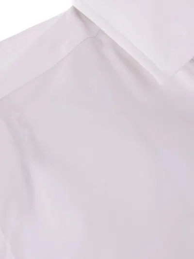 Etro Straight Shirt Long Sleeves Button Down Collar In White